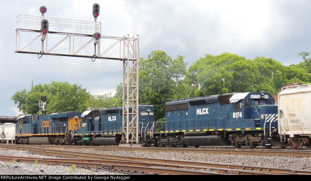 HLCX 8174 & 8177 and CSX 3088